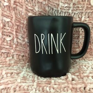 Rae Dunn black mug